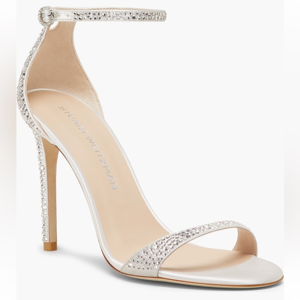 Stuart Weitzman Nudist Shine 100 Sandal